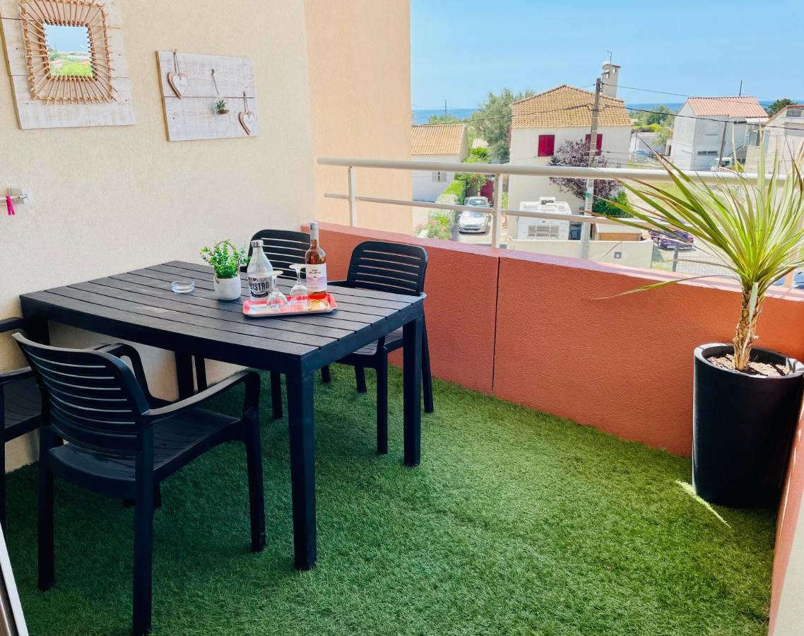 Le Nautica Plage T2 Climatise En Bord De Mer Frontignan Exterior foto